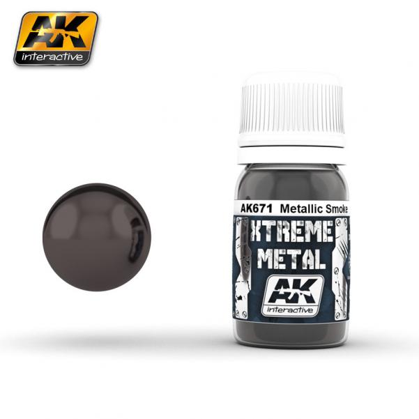 AK-Interactive: Xtreme Metal Smoke Metallic 30ml