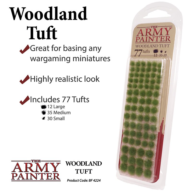 Army Painter Battlefields XP: Woodland Tuft (77 Tufts)