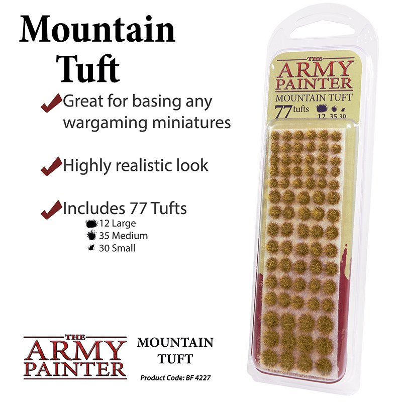 Army Painter Battlefields XP: Mountain Tuft (77 Tufts)
