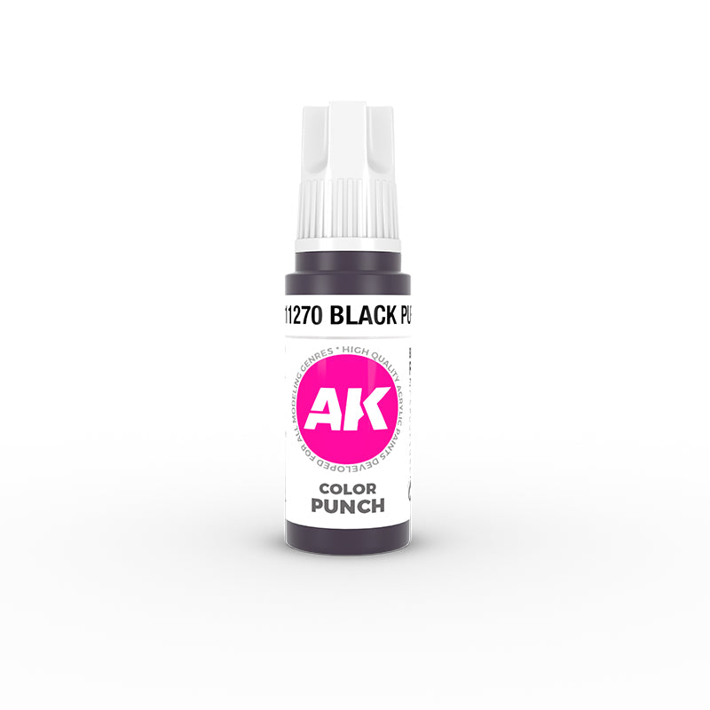AK-Interactive - Black Purple Color Punch (17ml) 3rd Gen Acrylic