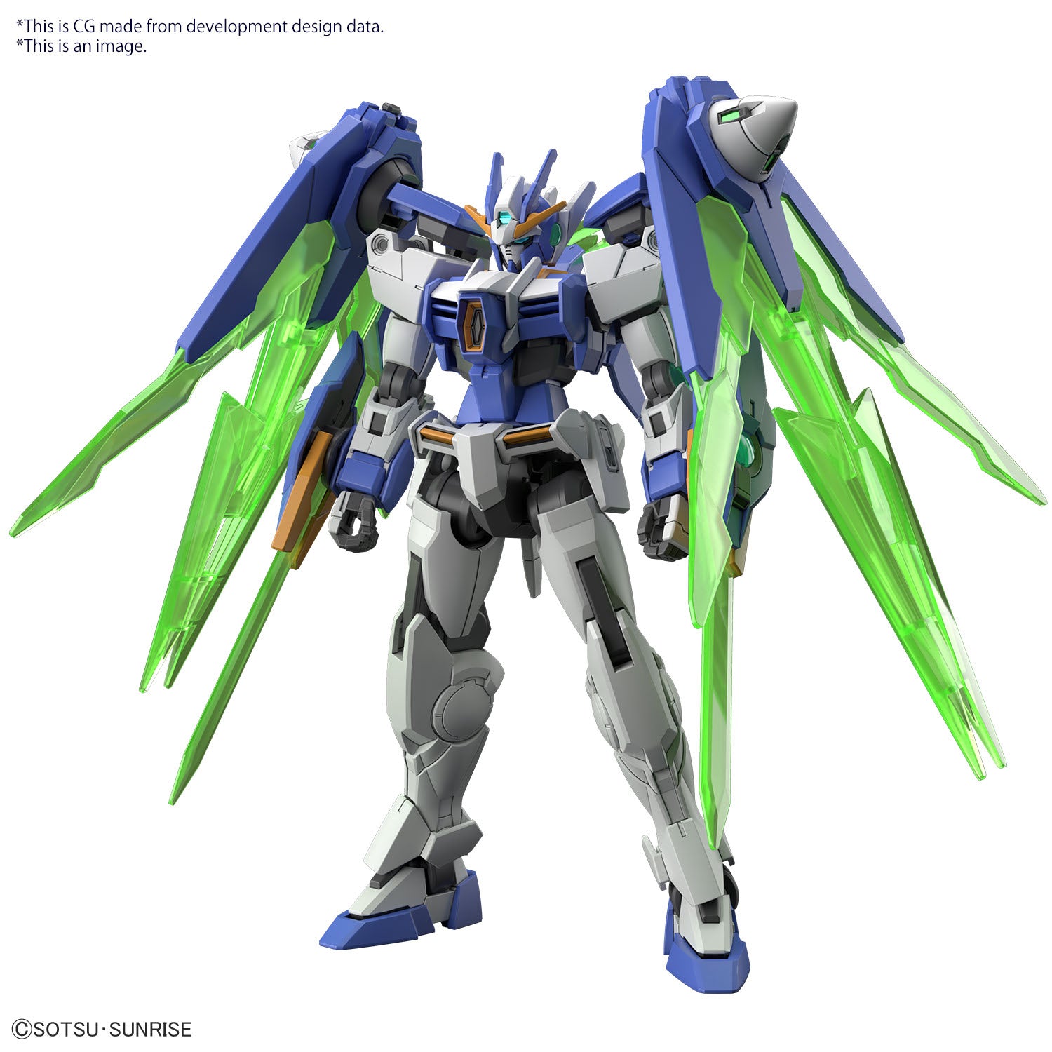 Bandai: Gundam 00 Diver Arc HG 1/144 Gundam Build Metaverse