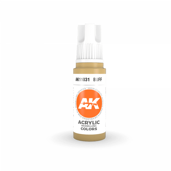 AK-Interactive - Buff (17ml) 3rd Gen Acrylic