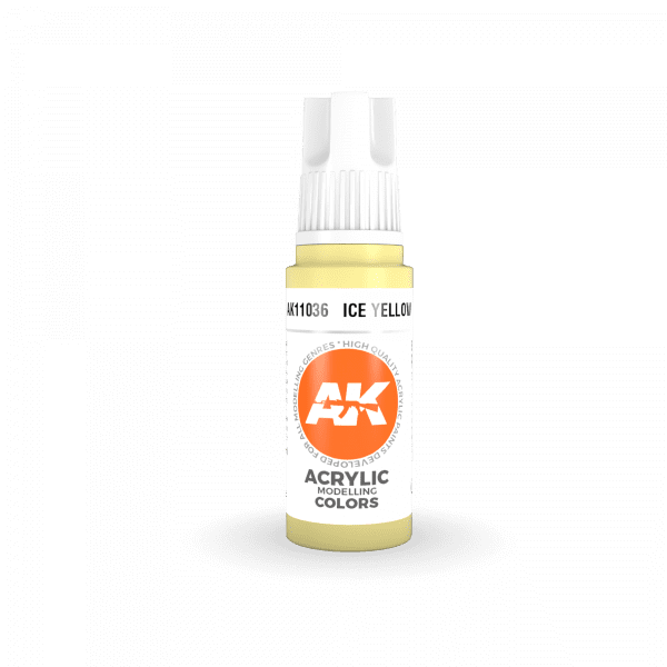 AK-Interactive - Ice Yellow (17ml) 3rd Gen Acrylic