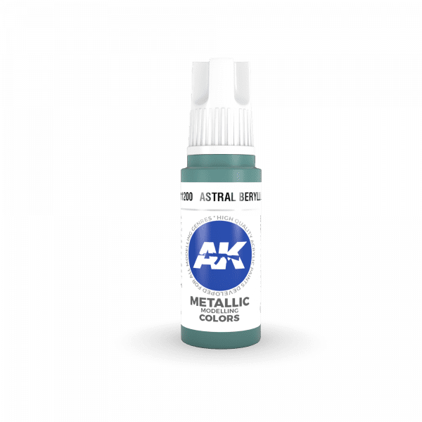 AK-Interactive - Astral Beryllium Metallic (17ml) 3rd Gen Acrylic