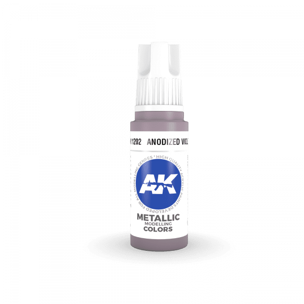 AK-Interactive - Anodized Violet Metallic (17ml) 3rd Gen Acrylic
