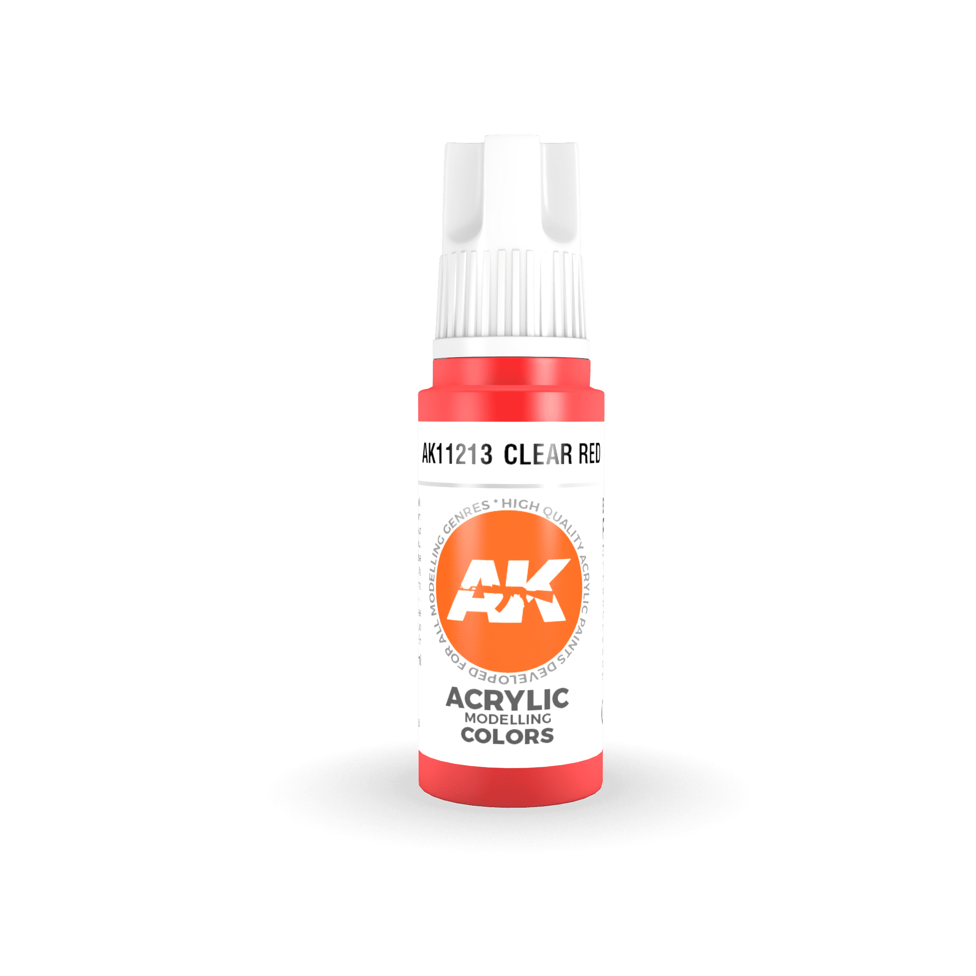 AK-Interactive - Clear Red (17ml) 3rd Gen Acrylic