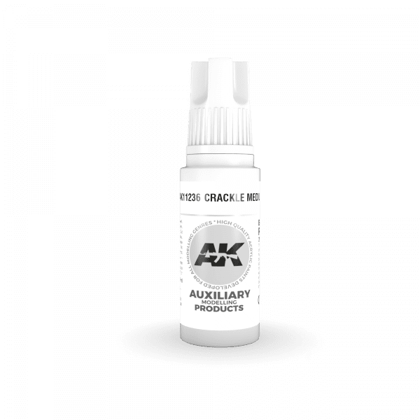 AK-Interactive - Crackle Medium Auxiliary (17ml) 3rd Gen Acrylic