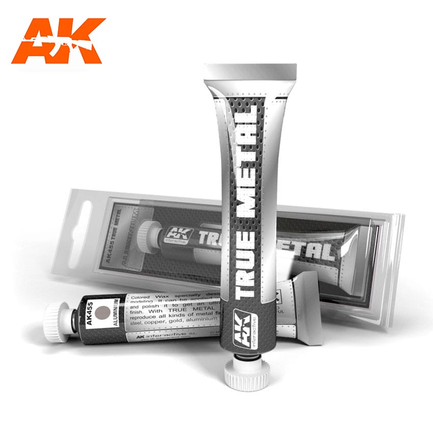 AK-Interactive True Metal Wax-base: Aluminium