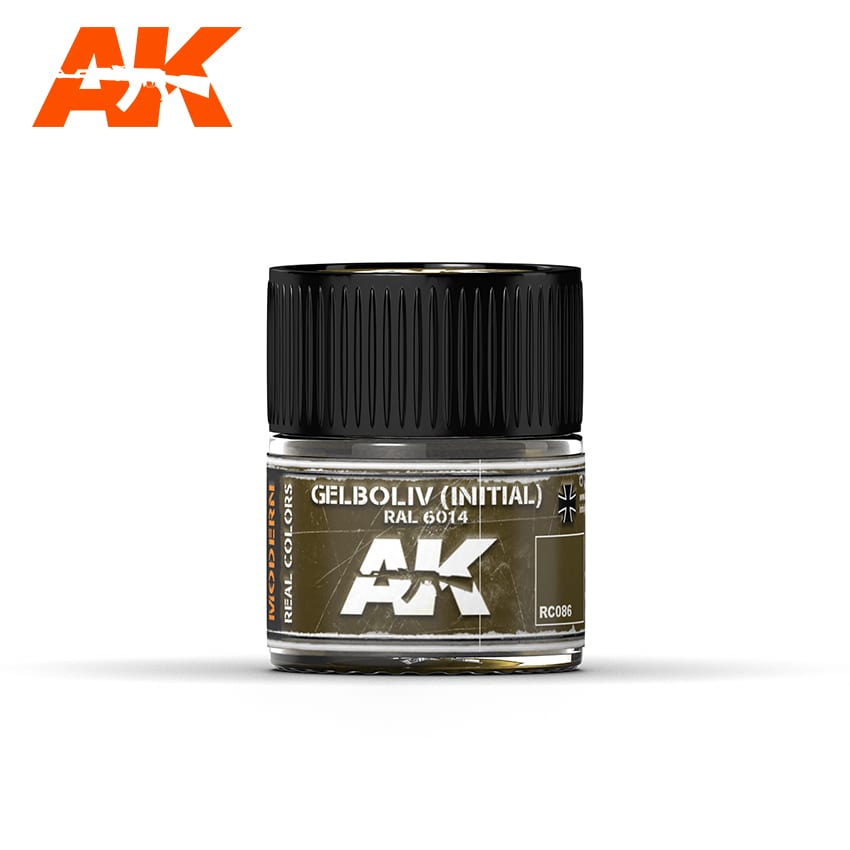 AK-Interactive: Real Colors - Gelboliv Initial RAL6014 10ml
