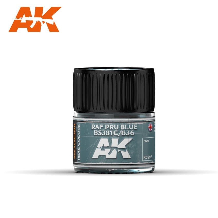 AK-Interactive: Real Colors Air - RAF Dark Sea Grey BS381C/638 – 10ml