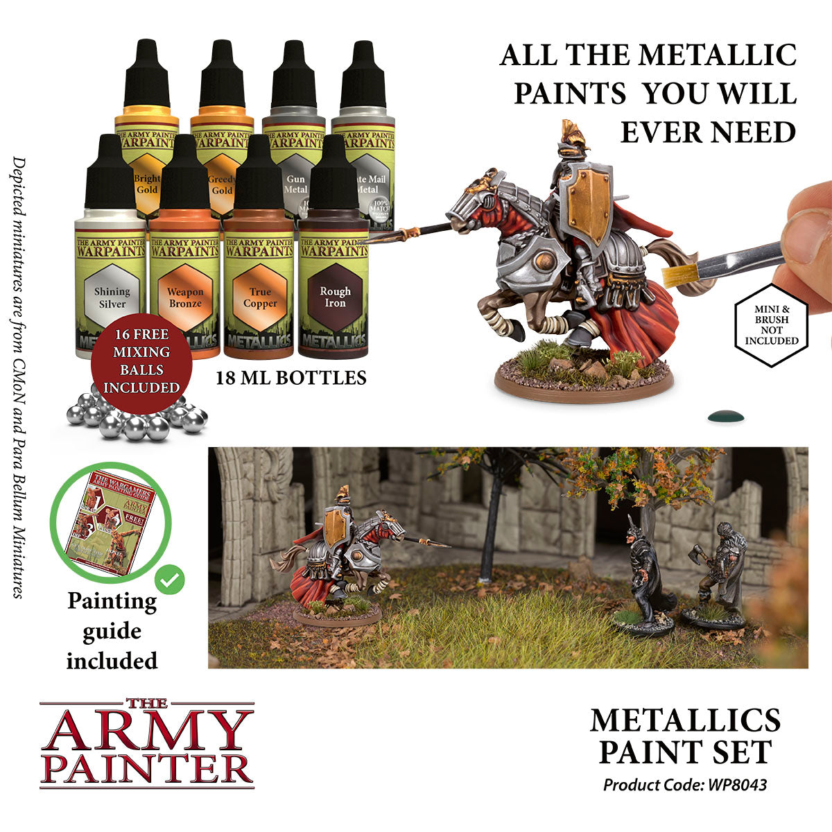 Army Painter Warpaints Metallics Paint Set